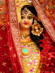 Idol of Goddess Durga