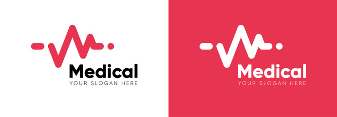 medicine logo healthcare and medical design vector illustration