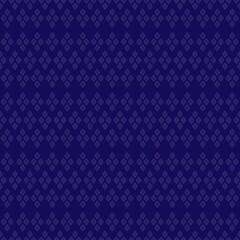 seamless pattern with blue flowers