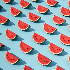 watermelon seamless pattern
