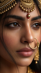 Indian women beauty portrait 