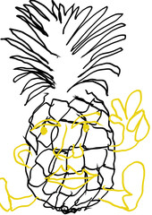 pineapple dude for your product design 