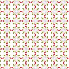 seamless pattern with flowers