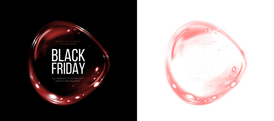 Stylish Black Friday graphics in PNG format. Use these transparent overlays for engaging photo promotions.