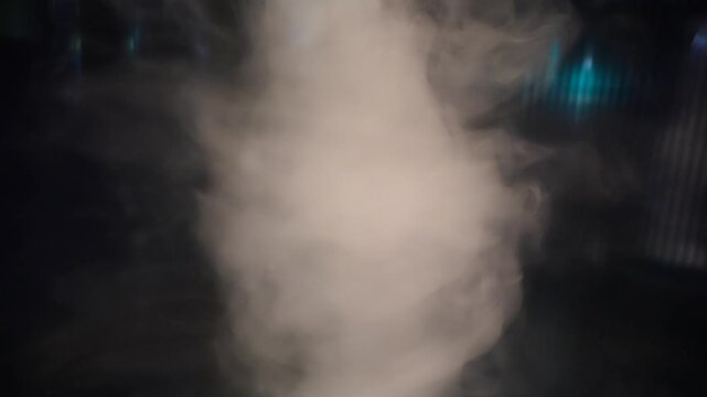 Smoke tornado cloud fog turning 