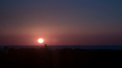 Sunset in Sicily