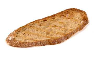 Toast Bread Slice, isolated on white background