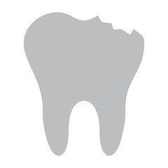 Broken Tooth Icon