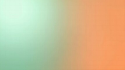Gradient Background in Mint Green and Burnt Copper Glow