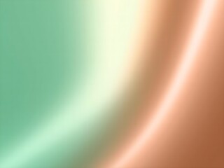 Gradient Background in Mint Green and Burnt Copper Glow