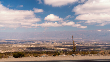 landscape view of Amaicha del valle, Tucuman
