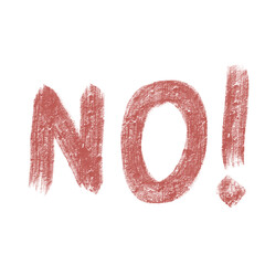 A word says No!