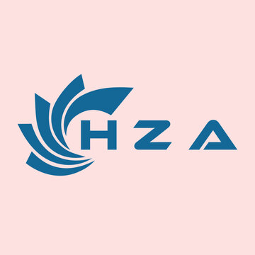 HZA letter design. HZA letter technology logo design. HZA Monogram logo design for an entrepreneur and business.