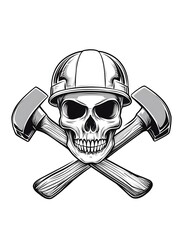 Hard Hat & Crossbones