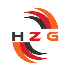 HZG letter design. HZG letter technology logo design. HZG Monogram logo design for an entrepreneur and business.