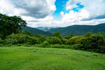 Thai Girl on Holiday at Khao Yai Thailand