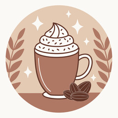 Hot chocolate, Drink, Cocoa, Cup, Beverage, Sweet, Winter drink, Dessert, National day, Cafe (1).eps