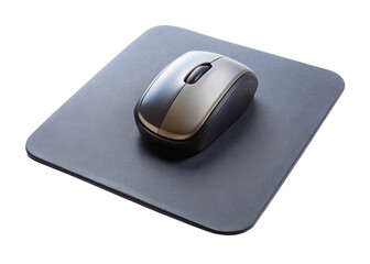 Mousepad isolated on white background