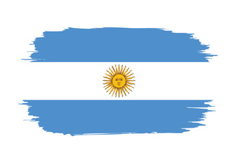 Proudly display Argentina's vibrant flag with its iconic sun symbol, perfect for national celebrations or patriotic projects.