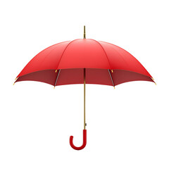 Stylish Umbrella on White Background for Graphic Design Projects