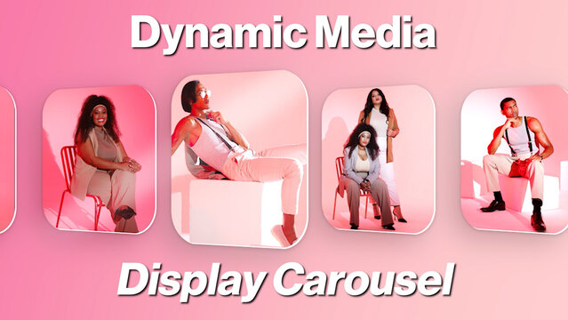 Dynamic Media Display Carousel