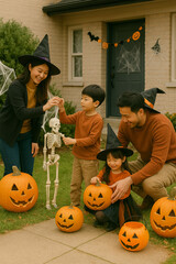 Fototapeta premium trick or treat