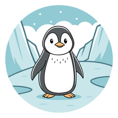 Penguin, Animal, Bird, Arctic, Wildlife, Cute animal, National day, Cold, Nature, Antarctic (5).eps