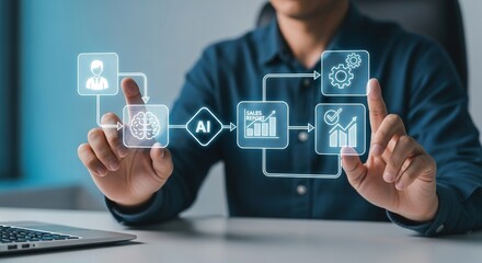 AI-Powered Business Intelligence Workflow for Enhanced Data Growth