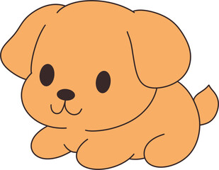 강아지 일러스트