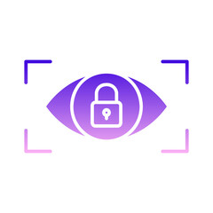 Privacy eye lens
