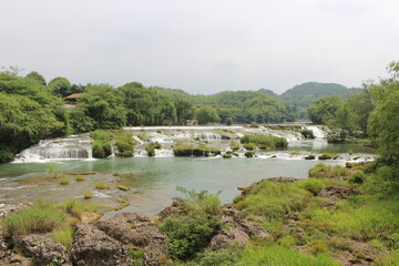 Huangguoshu Waterfalls in Guizhou Province, China