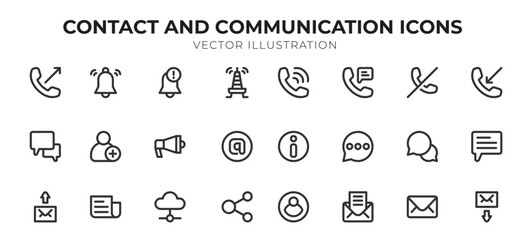 Contact and Communication icon