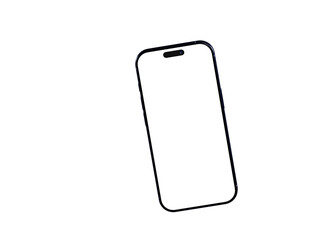 Clean, minimalist smartphone mockup. Perfect for app presentations, website design, and tech branding.