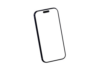 Clean design, blank screen. Perfect for app presentations, website mockups, and technology marketing.