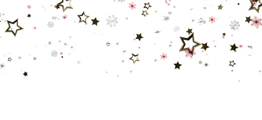 Abstract background featuring stars and snowflakes. Ideal for holiday designs, winter themes, Christmas decorations, and seasonal celebrations.