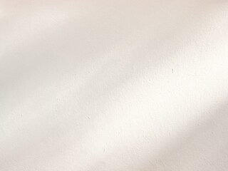 Naklejka premium An empty wall background with the tree shadow and a copy space for your work. A faint shadow on the wall.