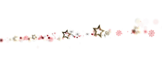 Festive background with stars and snowflakes decoration. Perfect for holiday designs, Christmas greeting cards, winter themes, celebrations and