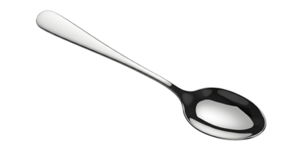 Spoon in Focus, Kitchen Utensil, Culinary Setting, Product Photography, Minimalist Style, Top View, Elegance and Simplicity