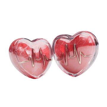 Professional Two Defibrillator Electrodes with Heart Shape for Medical Use