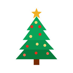 christmas village scene icon vector art
