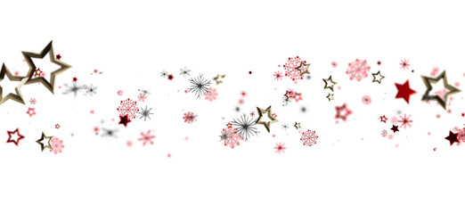 Elegant background featuring stars and snowflakes, perfect for Christmas, winter holiday designs, seasonal promotions, or festive projects. Idea
