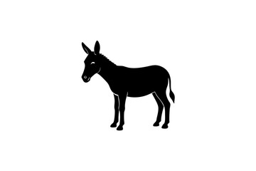 Silhouette of a steaming coffee cup icon on transparent background