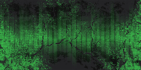 Grunge halftone background for music poster