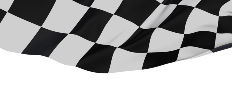 High-quality checkered flag image. Perfect for sports, racing, competition themes. Download now!