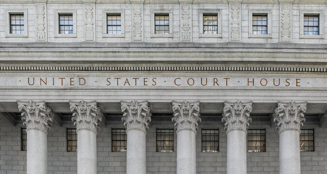 inscription on the courthouse US