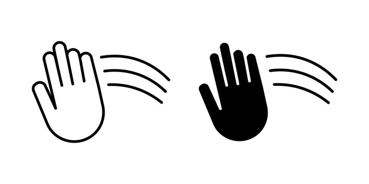 Waving Hand Animated Icon