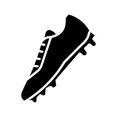 futsal shoes icon white on background
