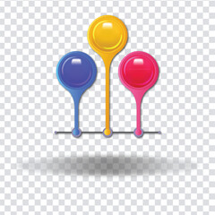 Colorful Infographic Vector Elements Collection – Arrows, Labels, Pointers & Decorative EPS Designs