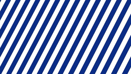 Diagonal Blue and White Stripes Pattern Background Design.