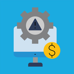 Costly Technical Issues Analyzing Financial Risks of Computer System Failures and Digital Warnings